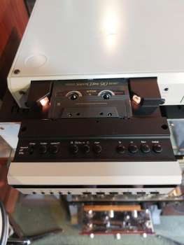 Preview: BRAUN C 3 Tapedeck in lichtgrau Dolby B+C